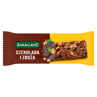 Bakalland Baton Musli, czekolada, 40 g - zdjęcie produktu