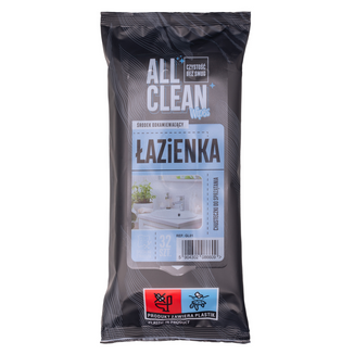 Opharm All Clean Łazienka, chusteczki do sprzątania, 32 sztuki KRÓTKA DATA - zdjęcie produktu