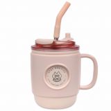 Casno, kubek termiczny ze słomką Booker, różowy, 450 ml Casno, kubek termiczny ze słomką Booker, różowy, 450 ml - miniaturka zdjęcia produktu