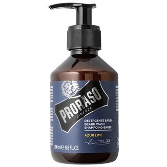 Proraso Blue, szampon do brody, azur lime, 200 ml - zdjęcie produktu