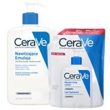 Zestaw CeraVe, emulsja nawilżająca, skóra sucha i bardzo sucha, 473 ml + zapas, 473 ml - miniaturka zdjęcia produktu