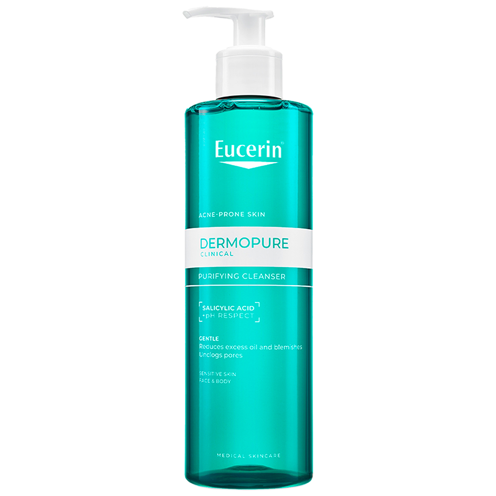 Eucerin Eucerin DermoPure Clinical, Gel reinigend für Gesicht und Körper, 400 ml — Inhaltsstoffe und Bewertung