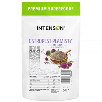 Intenson Ostropest Plamisty, mielony, 500 g - zdjęcie produktu