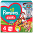 Pampers Pants, pieluchomajtki, Psi Patrol, rozmiar 4, 9-15 kg, 72 sztuki + Ręcznik-pelerynka Psi Patrol gratis - miniaturka 2 zdjęcia produktu