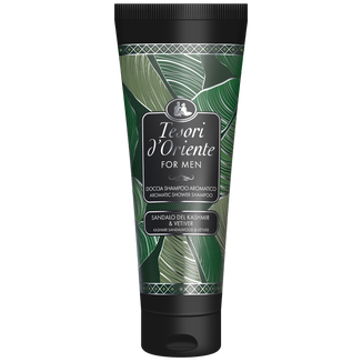 Tesori d'Oriente, żel pod prysznic, Sandalwood & Vetiver, 250 ml - zdjęcie produktu