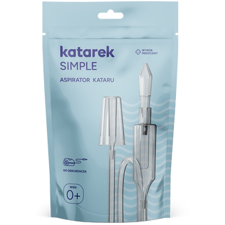 Katarek Simple, aspirator do nosa, od urodzenia, 1 sztuka - zdjęcie produktu