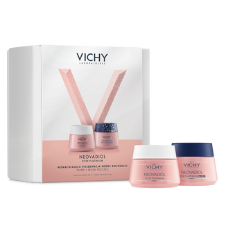 Zestaw Vichy Neovadiol Rose Platinum, krem na dzień, 50 ml + krem na noc, 50 ml - zdjęcie produktu
