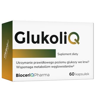 Bioceriq, GlukoliQ, 60 kapsułek - zdjęcie produktu