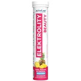 Activlab Pharma Elektrolity Beauty, smak ananasowy, 20 tabletek musujących - miniaturka zdjęcia produktu