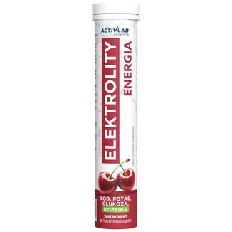 ActivLab Pharma Elektrolity Energia, smak wiśniowy, 20 tabletek musujących - zdjęcie produktu