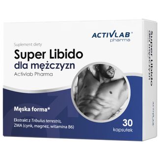 ActivLab Pharma Super Libido, dla mężczyzn, 30 kapsułek - zdjęcie produktu