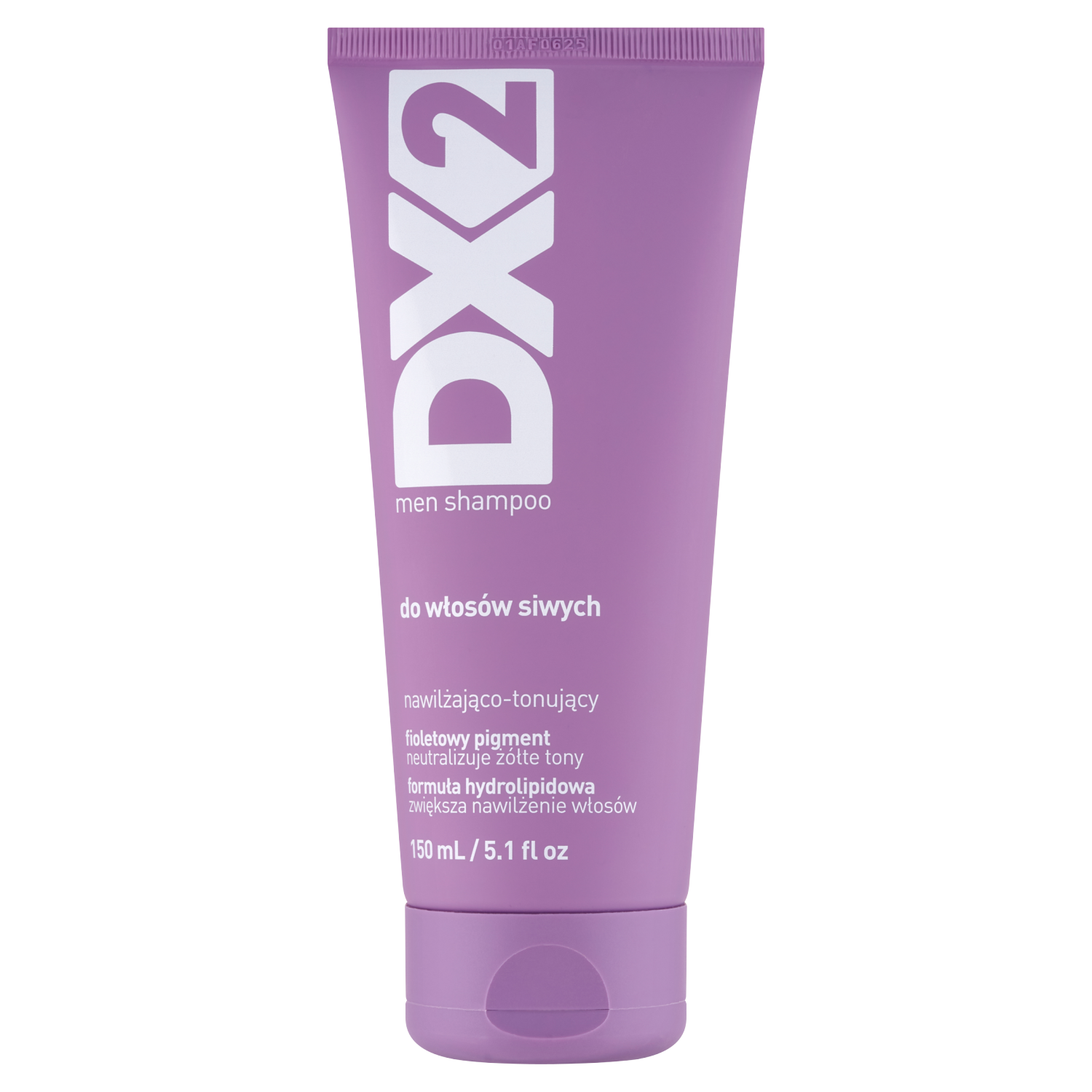 DX2, Shampoo für Herren, feuchtigkeitsspendend-tönend, für graues Haar, 150 ml