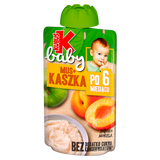 Kubuś Baby Mus + Kaszka, jabłko, morela, po 6 miesiącu, 100 g - miniaturka zdjęcia produktu