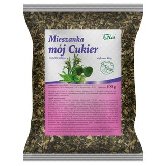 Flos Mieszanka Mój Cukier, herbatka ziołowa,100 g - zdjęcie produktu