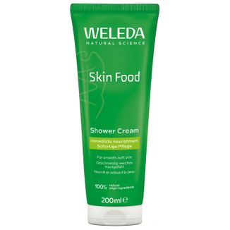 Weleda Skin Food, kremowy płyn pod prysznic, 200 ml - zdjęcie produktu