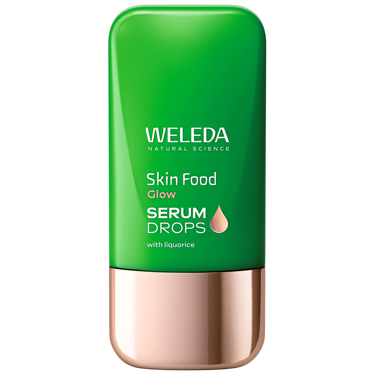 Nieznana Weleda Skin Food Glow, rozświetające serum w kroplach, 30 ml