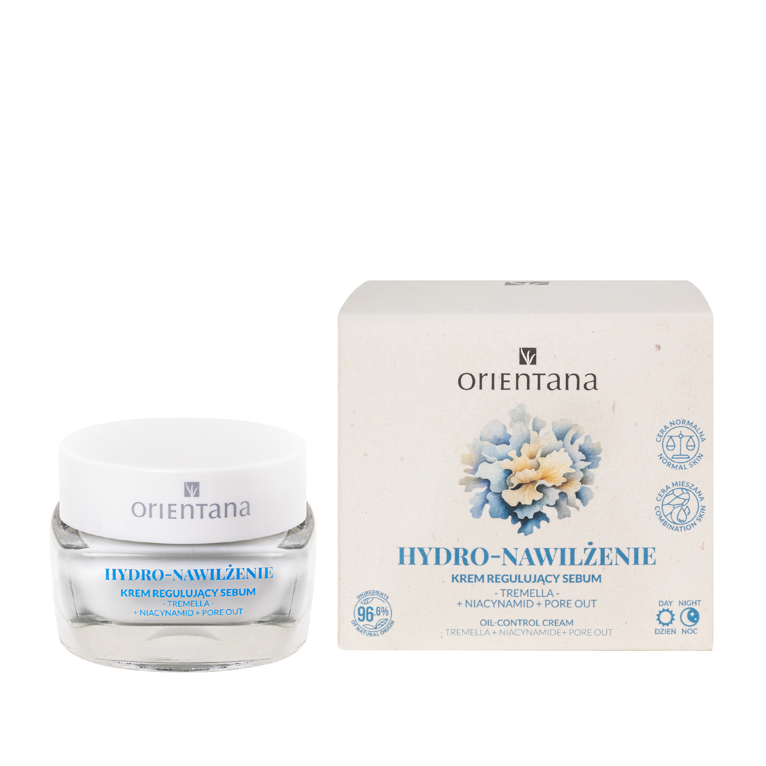 Nieznana Orientana Hydro Feuchtigkeit, Creme regulierend sebum, 50 ml — Inhaltsstoffe und Bewertung