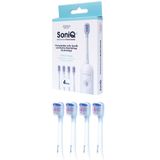 Zent SoniQ+, końcówki do szczoteczki sonicznej, standard, 4 sztuki - miniaturka zdjęcia produktu