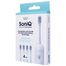 Zent SoniQ+, końcówki do szczoteczki sonicznej, standard, 4 sztuki - miniaturka 2 zdjęcia produktu