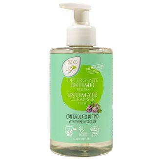 Bioconte, odświeżający płyn do higieny intymnej z hydrolatem z tymianku, 300 ml - zdjęcie produktu