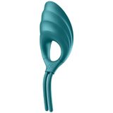 Satisfyer Swordsman, wibrujący pierścień erekcyjny, regulowany, green - miniaturka zdjęcia produktu