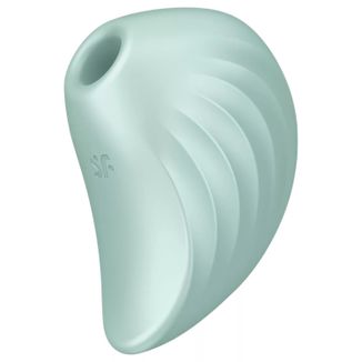 Satisfyer Pearl Diver, powietrzny stymulator łechtaczkowy z wibracjami, mint - zdjęcie produktu