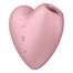 Satisfyer Cutie Heart, bezdotykowy masażer łechtaczki, light red - miniaturka  zdjęcia produktu