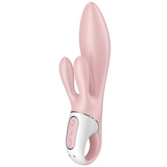 Satisfyer Air Pump Bunny 3, wibrator typu króliczek, rose - zdjęcie produktu