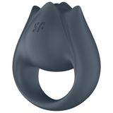 Satisfyer Perfect Pair 2, wibrujący pierścień dla par, grey - miniaturka zdjęcia produktu