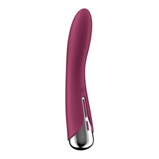 Satisfyer Spinning Vibe 1, wibrator, red - zdjęcie produktu