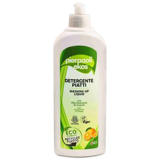 Pierpaoli Ekos, płyn do mycia naczyń z olejkiem eterycznym z pomarańczy, 500 ml - zdjęcie produktu