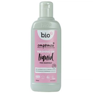 Bio-D, hypoalergiczny skoncentrowany płyn do mycia naczyń, delikatny dla skóry, grejpfrut, 750 ml - zdjęcie produktu