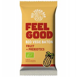 Diet-Food Feel Good, bio baton, wegański, 35 g KRÓTKA DATA - zdjęcie produktu