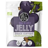 Diet-Food Jelly, żelki owocowe, czarna porzeczka, Bio, 50 g KRÓTKA DATA - miniaturka zdjęcia produktu