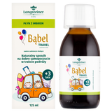 Langsteiner Bąbel Travel, płyn z imbirem, od 3 roku życia, smak cytrynowy, 125 ml - miniaturka zdjęcia produktu