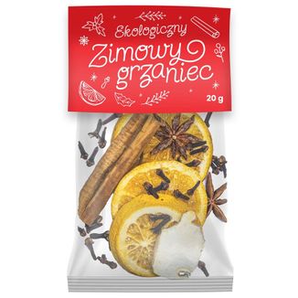 Dary Natury Ekologiczny Zimowy Grzaniec, 20 g Dary Natury Ekologiczny Zimowy Grzaniec, 20 g - zdjęcie produktu