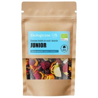 Dary Natury Ekologiczne Owocowe dodatki do musli i deserów, junior, 20 g Dary Natury Ekologiczne Owocowe dodatki do musli i deserów, junior, 20 g - zdjęcie produktu