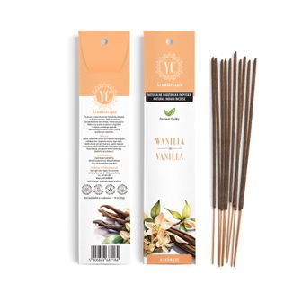 Your Candle, naturalne kadzidełka indyjskie, wanilia, 10 sztuk - zdjęcie produktu
