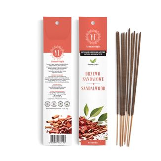 Your Candle, naturalne kadzidełka indyjskie, drzewo sandałowe, 10 sztuk - zdjęcie produktu