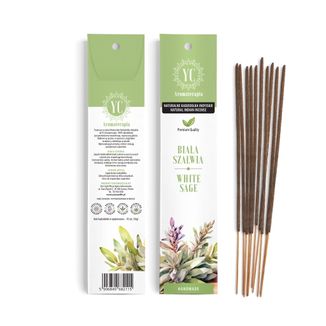 Your Candle, naturalne kadzidełka indyjskie, biała szałwia, 10 sztuk - zdjęcie produktu