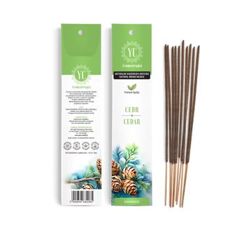 Your Candle, naturalne kadzidełka indyjskie, cedr, 10 sztuk - zdjęcie produktu