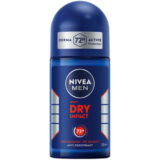 Nivea Men Dry Impact, antyperspirant roll-on dla mężczyzn, 50 ml - zdjęcie produktu