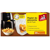 Jan Niezbędny, papier do pieczenia do Air Fryer, 25 sztuk USZKODZONE OPAKOWANIE - miniaturka zdjęcia produktu