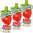 Zestaw Tymbark Mus w tubce 100%, truskawka, jabłko, banan, marchew, bez dodatku cukru, 3 x 120 g - miniaturka  zdjęcia produktu
