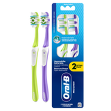 Oral-B Pro-Clean, szczoteczka do zębów, średnia, 2 sztuki - miniaturka zdjęcia produktu