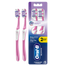 Oral-B Pro-3D White, szczoteczka do zębów, średnia, 2 sztuki - miniaturka  zdjęcia produktu