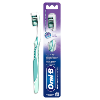 Oral-B Pro-3D White Advanced, szczoteczka do zębów, średnia, 1 sztuka - zdjęcie produktu