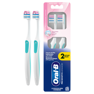 Oral-B Pro-Sensi Advanced, szczoteczka do zębów, bardzo miękka, 1 sztuka - zdjęcie produktu