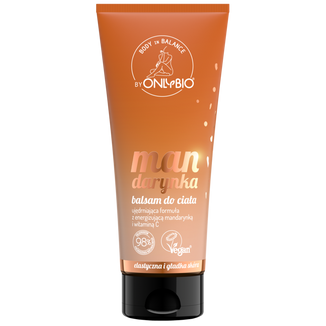 OnlyBio Body in Balance, balsam do ciała, mandarynka, 200 ml - zdjęcie produktu