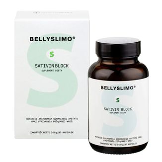 Bellyslimo Sativin Block, 60 kapsułek - zdjęcie produktu